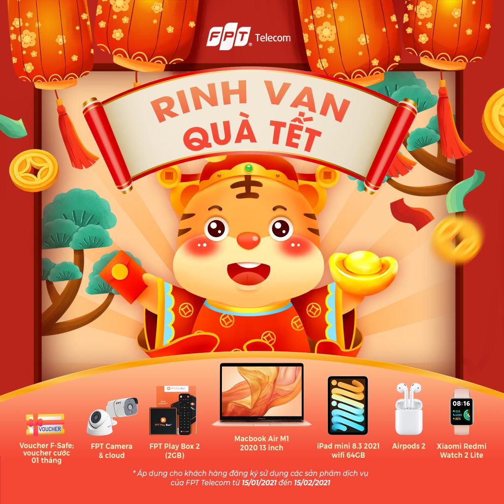 RINH VẠN QUÀ TẾT - VUI KẾT LỘC XUÂN CÙNG FPT TELECOM - FPT Vũng Tàu ...