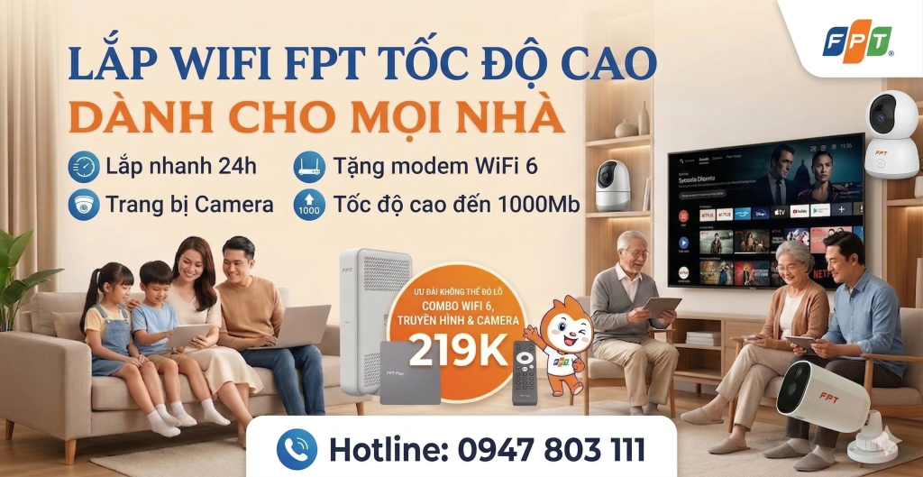 Lắp Wifi FPT Vũng Tàu