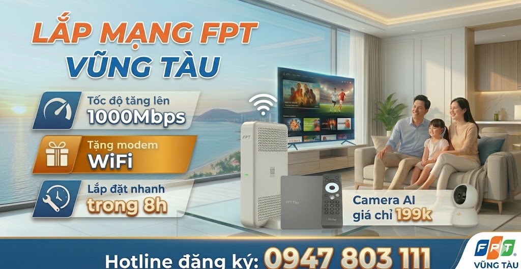 Lắp mạng fpt vũng tàu