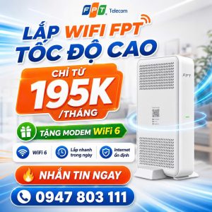 wifi FPT Tốc Độ Cao Tại Vũng Tàu