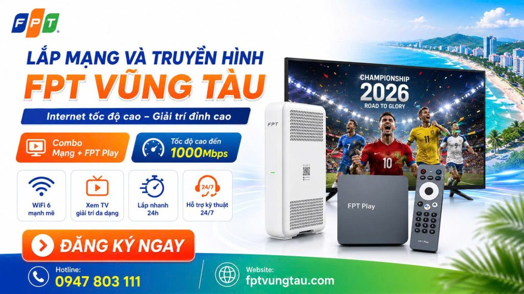lắp mạng fpt vũng tàu