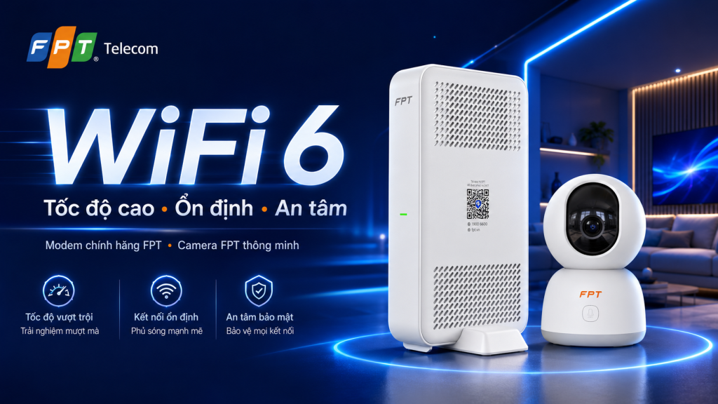 gói cước phù hợp cho gia đình tại Vũng Tàu với WiFi 6