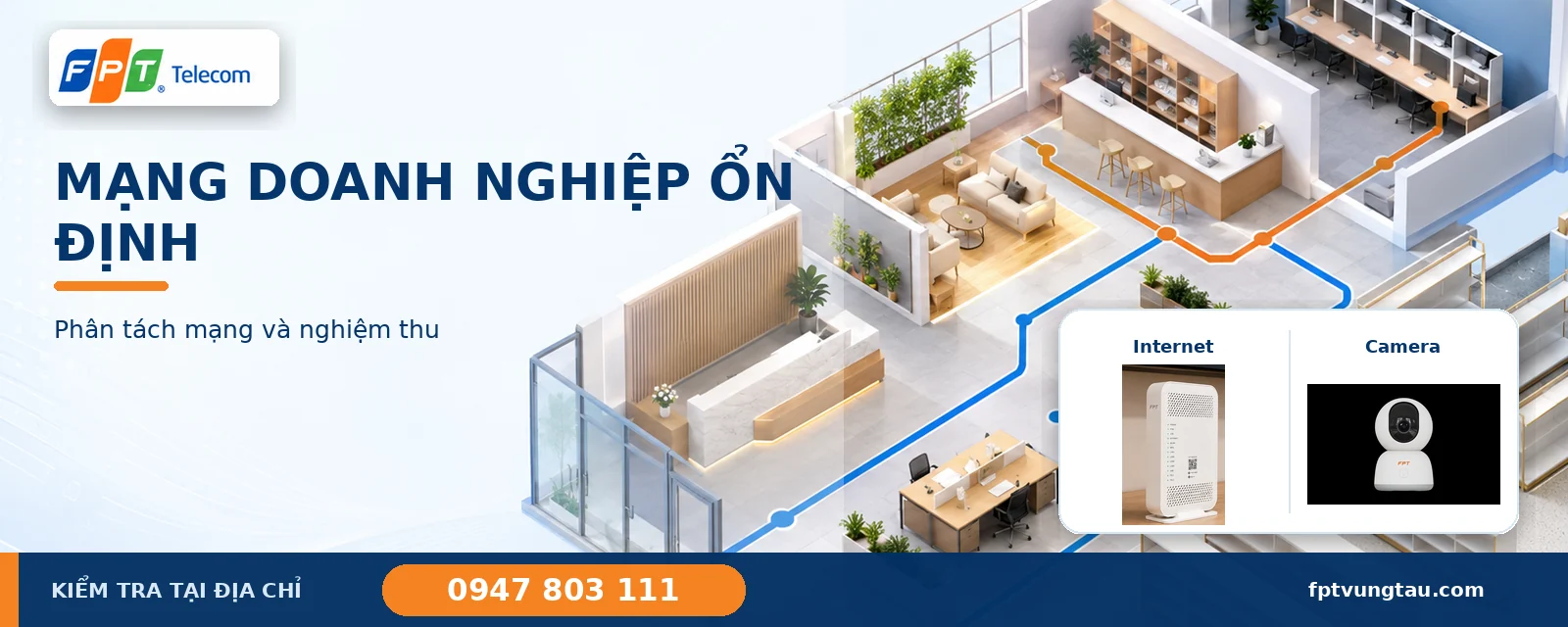 Mạng doanh nghiệp FPT phân tách theo vận hành