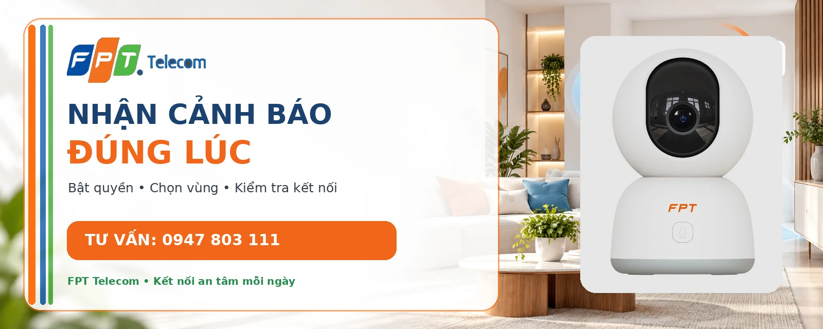 Camera FPT không gửi thông báo - kiểm tra quyền, vùng cảnh báo và kết nối