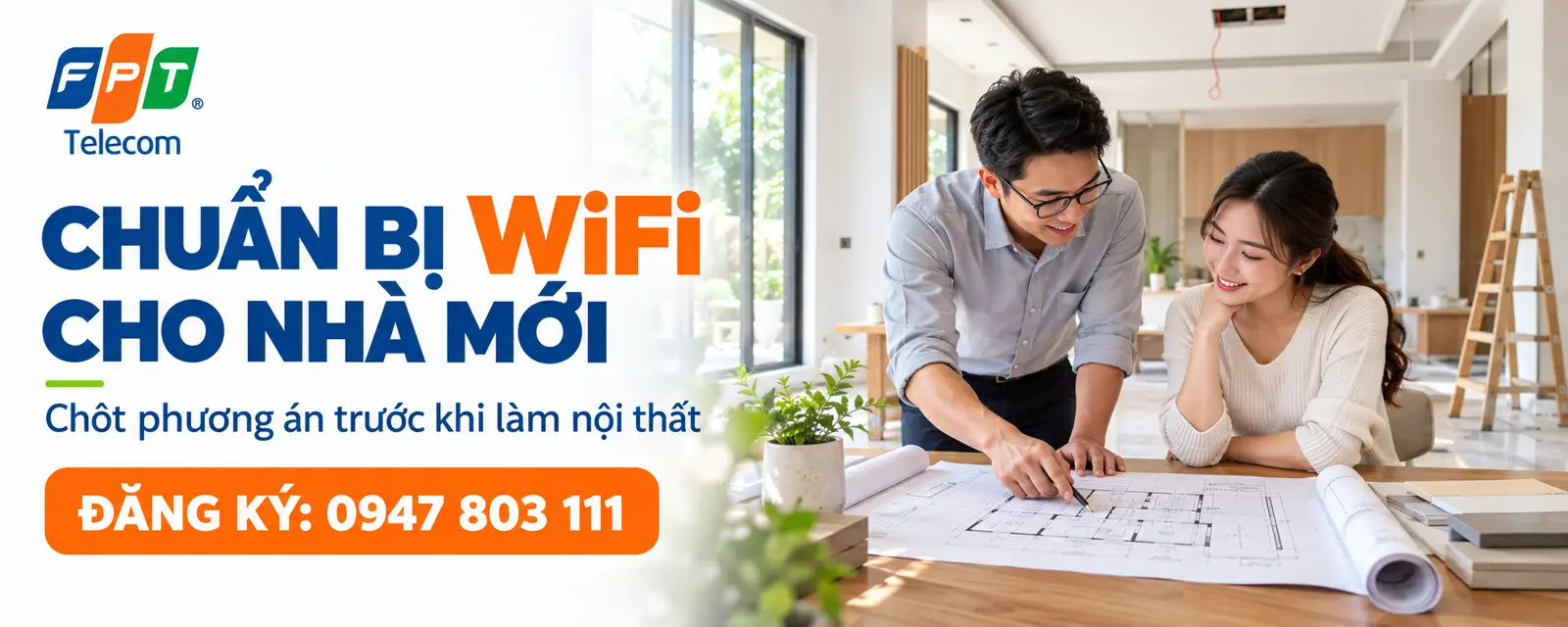 Chuẩn bị WiFi cho nhà mới xây: chủ nhà và đơn vị nội thất đối chiếu sơ đồ