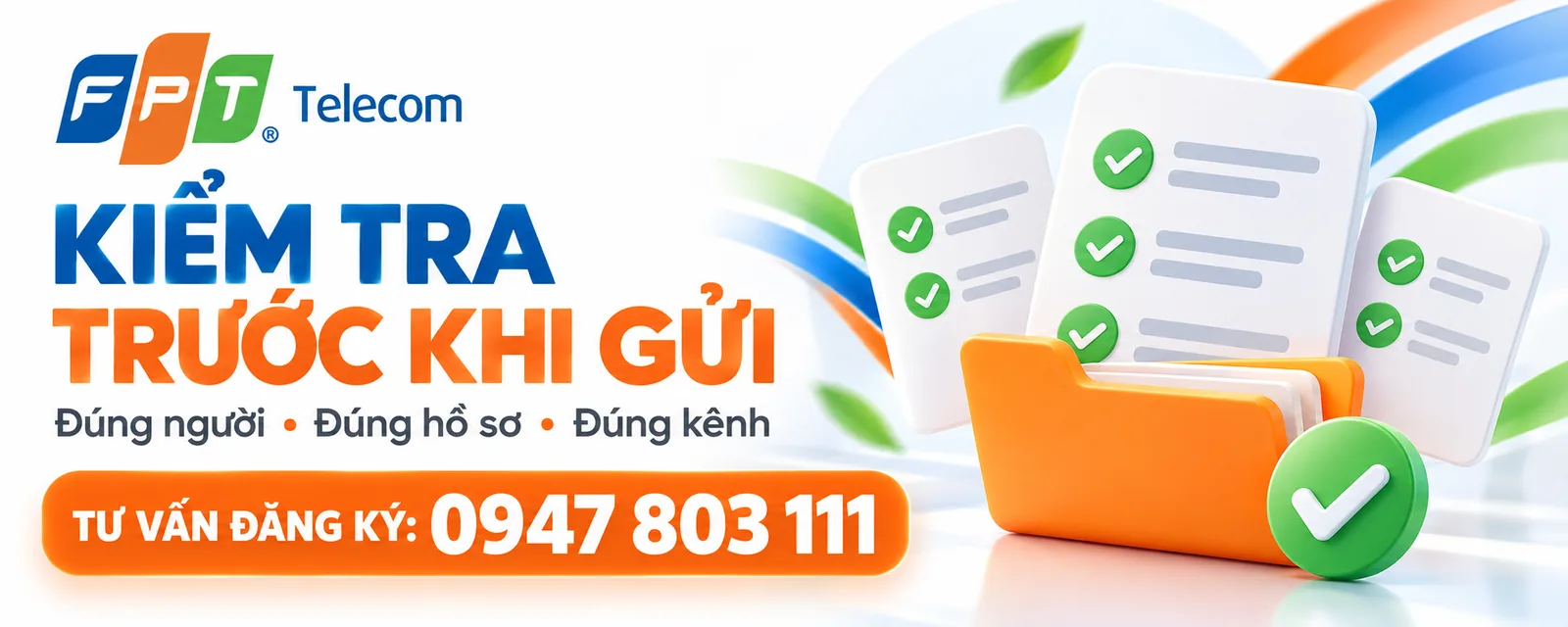 Checklist người nhận, hồ sơ và kênh gửi trước khi chuyển giấy tờ