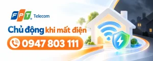 Internet khi nhà mất điện: minh họa nhà ở, kết nối và yêu cầu nguồn dự phòng