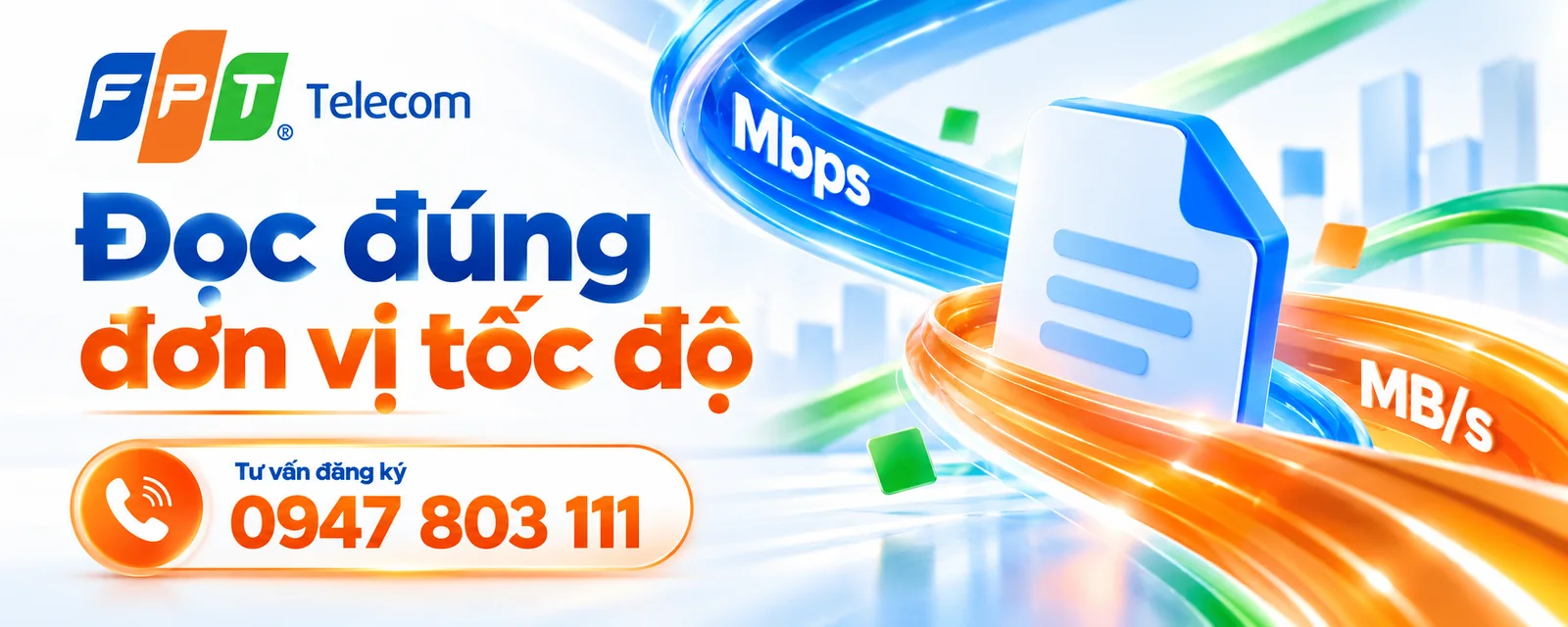 Mbps và MB/s khi tải tệp: minh họa đọc đúng đơn vị tốc độ