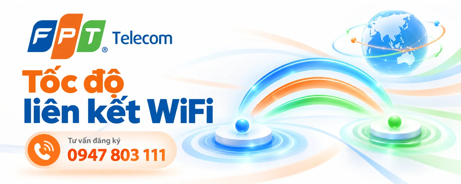 Tốc độ liên kết WiFi minh họa đoạn kết nối giữa hai điểm