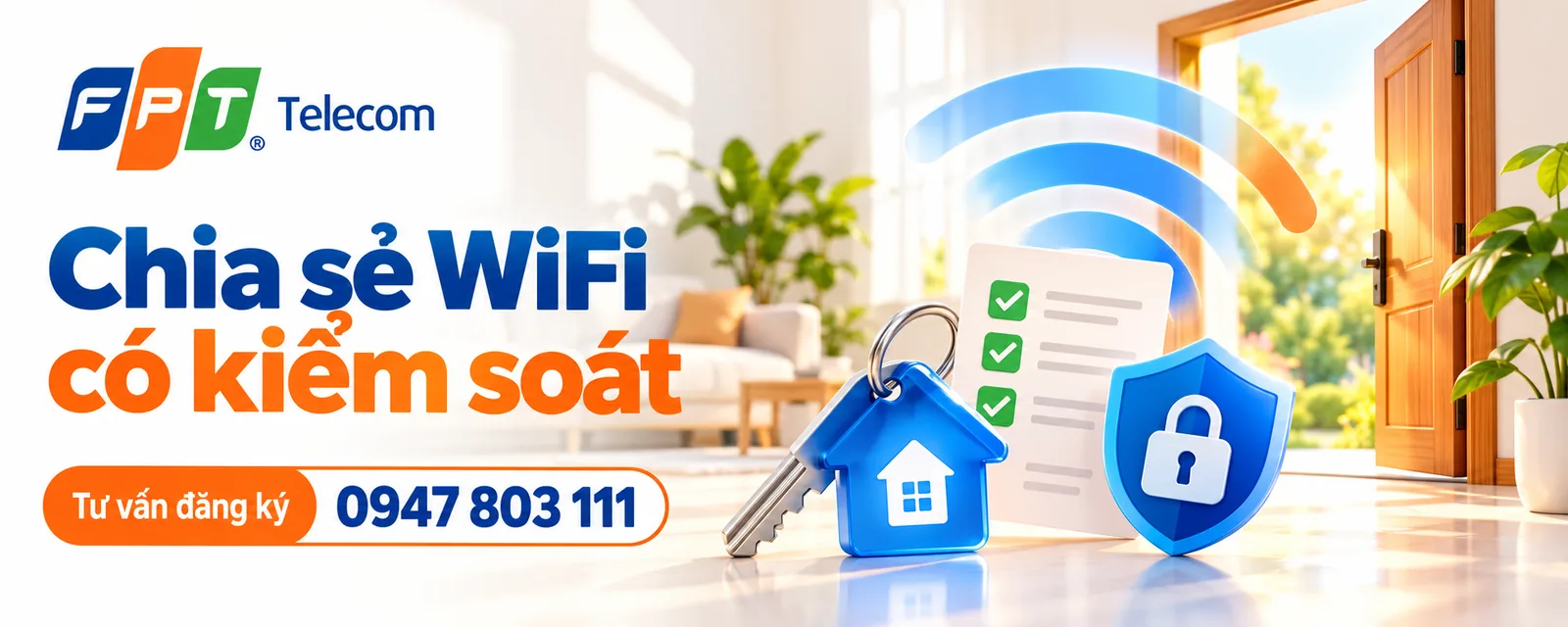 Checklist quyền truy cập và quản lý WiFi khách trong gia đình